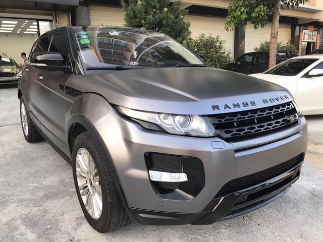 路虎星脉贴电光钨钢色膜,帅气的星脉.