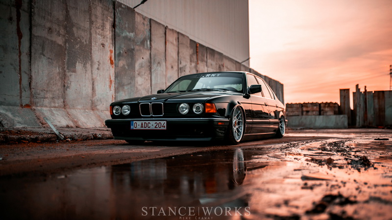 老马焕发新容颜宝马e32改装案例