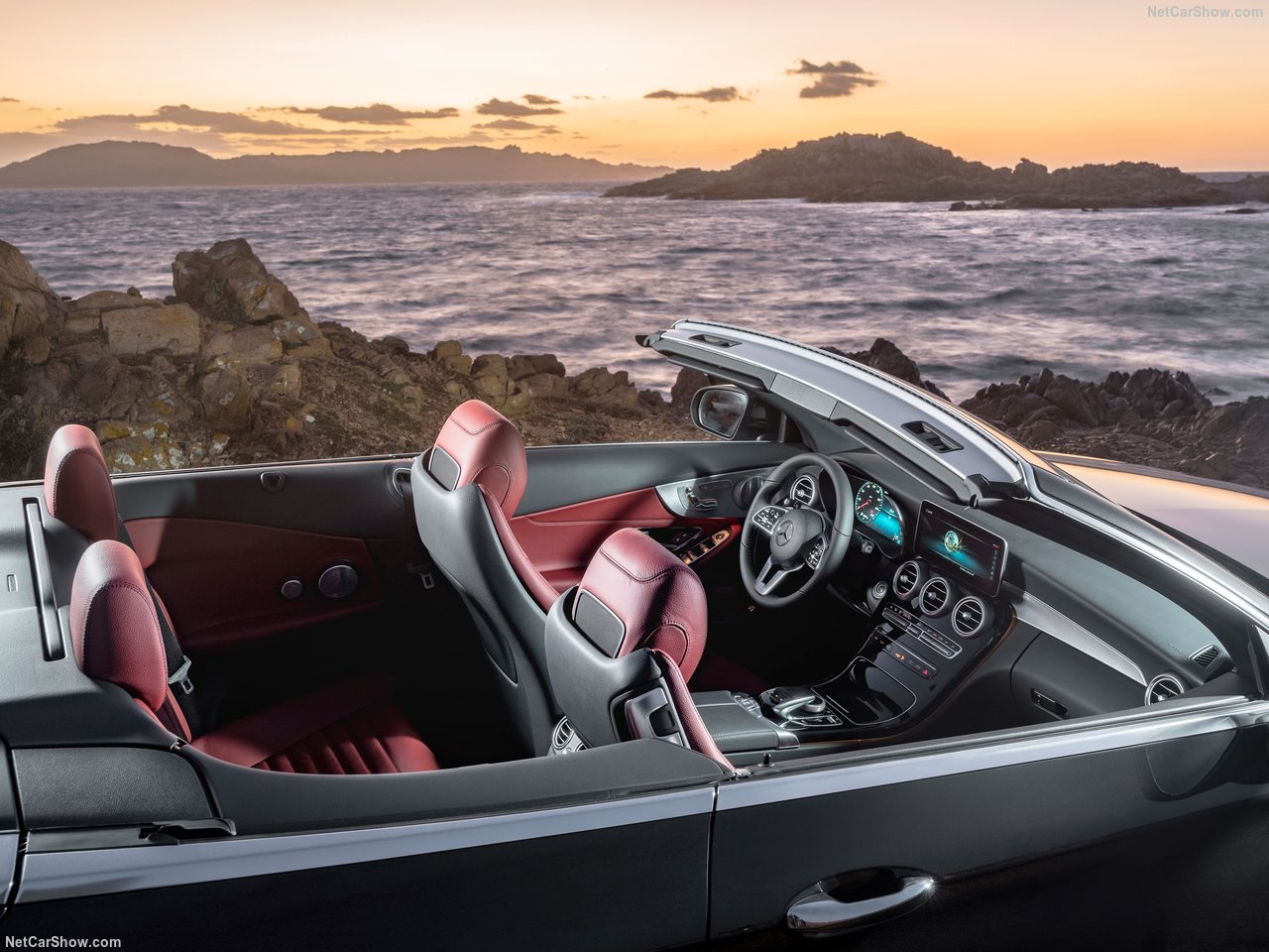 新奔驰c级敞篷!