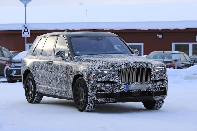 劳斯莱斯库里南谍照曝光 4月4日亮相