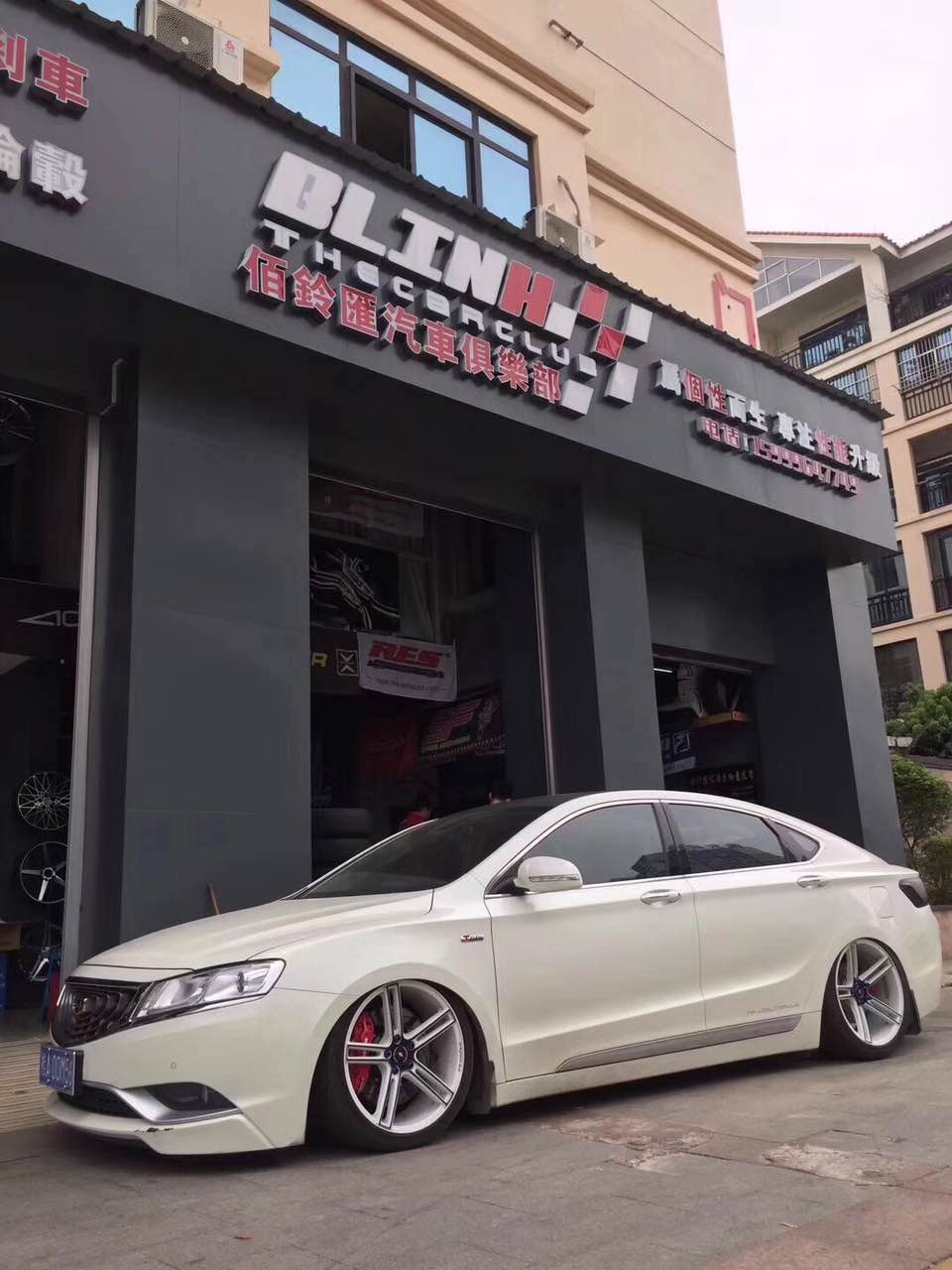 谁说国产车不能玩改装吉利博瑞改装案例
