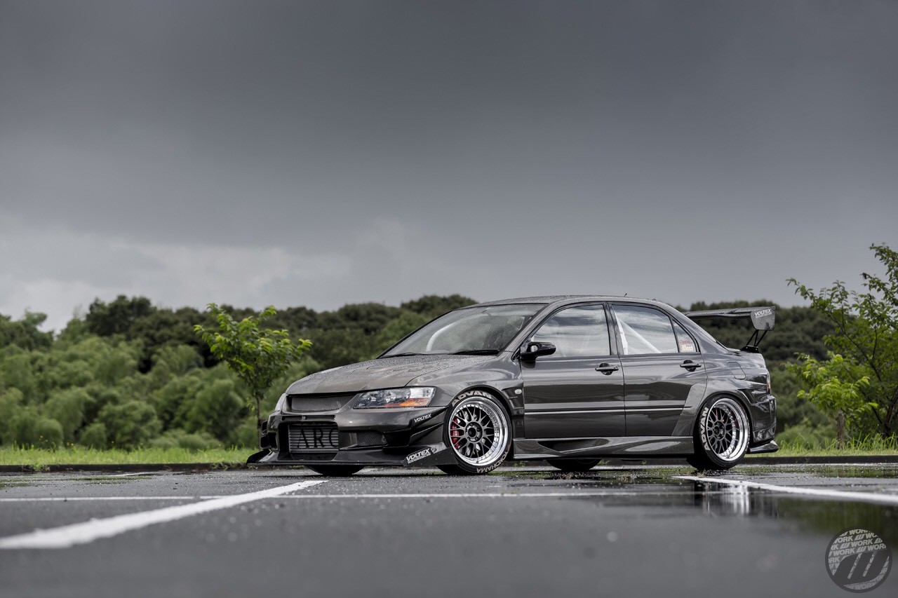 阴雨炭灰!三菱evo7动力改装