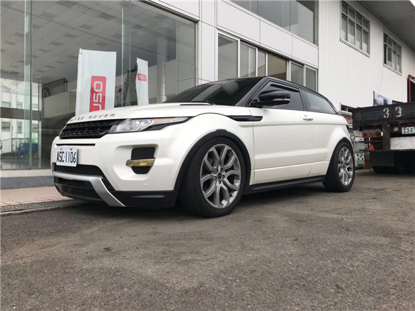 不走寻常路路虎极光改装气动避震低趴案例欣赏