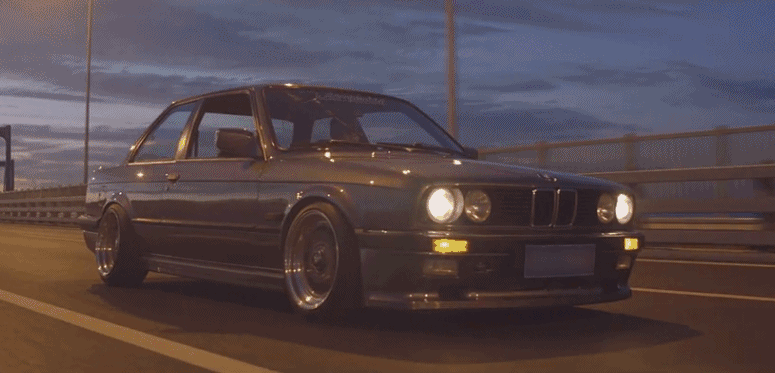 从垃圾堆买了辆宝马e30 改装后车主说开起来比现在的车有乐趣 易车