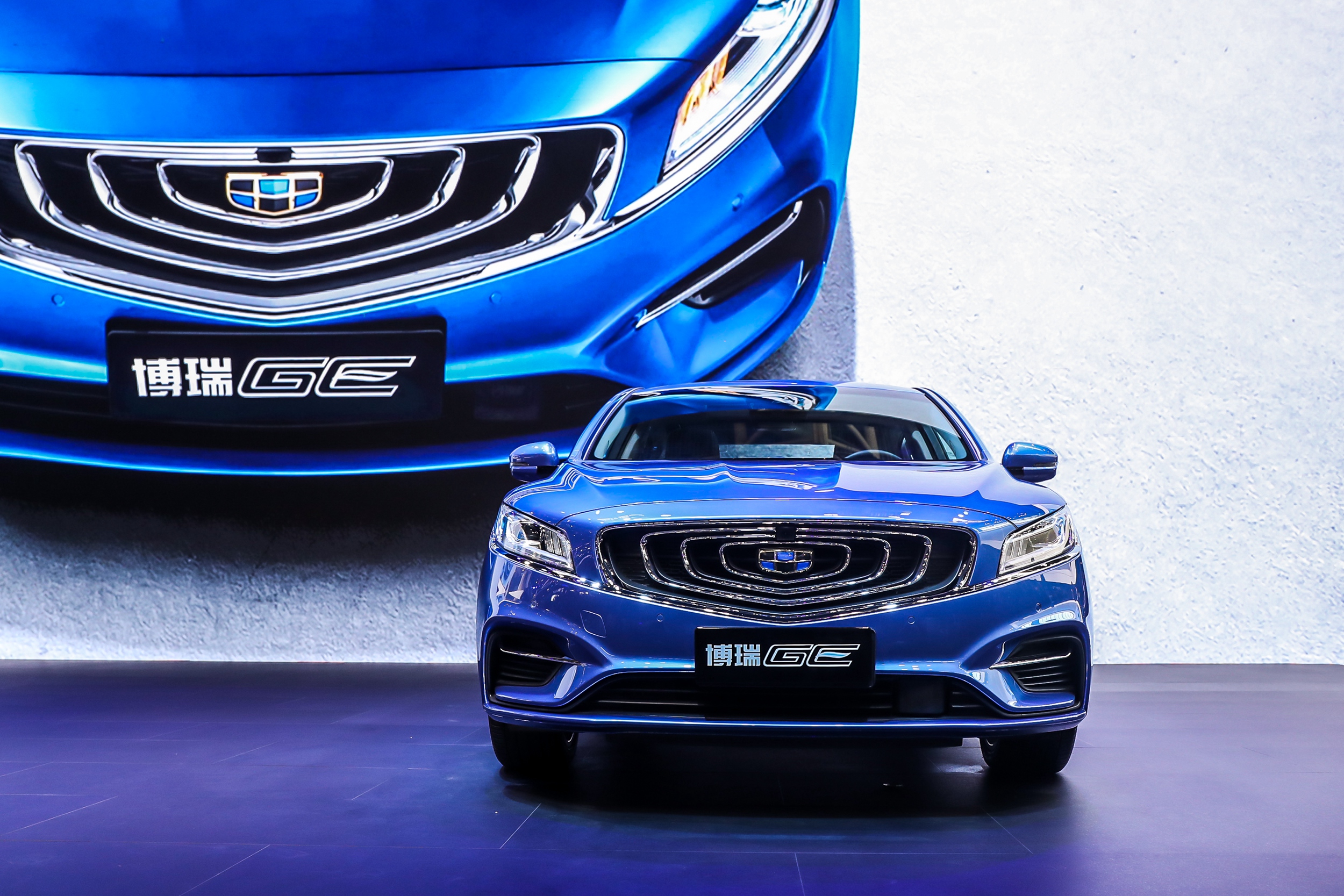 白话车展吉利全新博瑞ge全新suv概念车