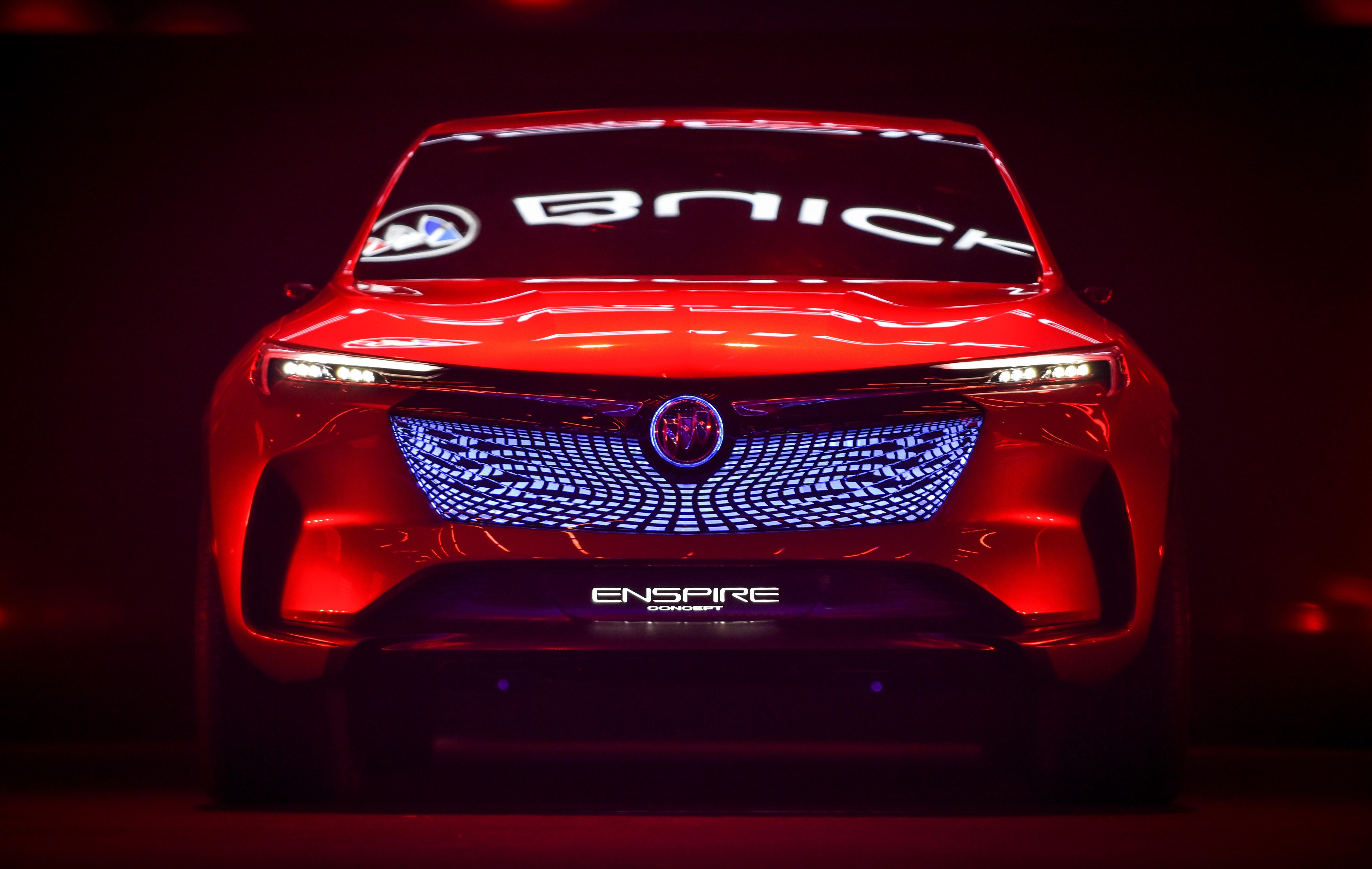 enspire.从该    上,我们得以一窥别克旗下车型,未来的设计趋势.