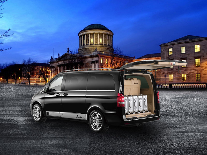 企业家庭两用的进口豪华商务保姆车ms500