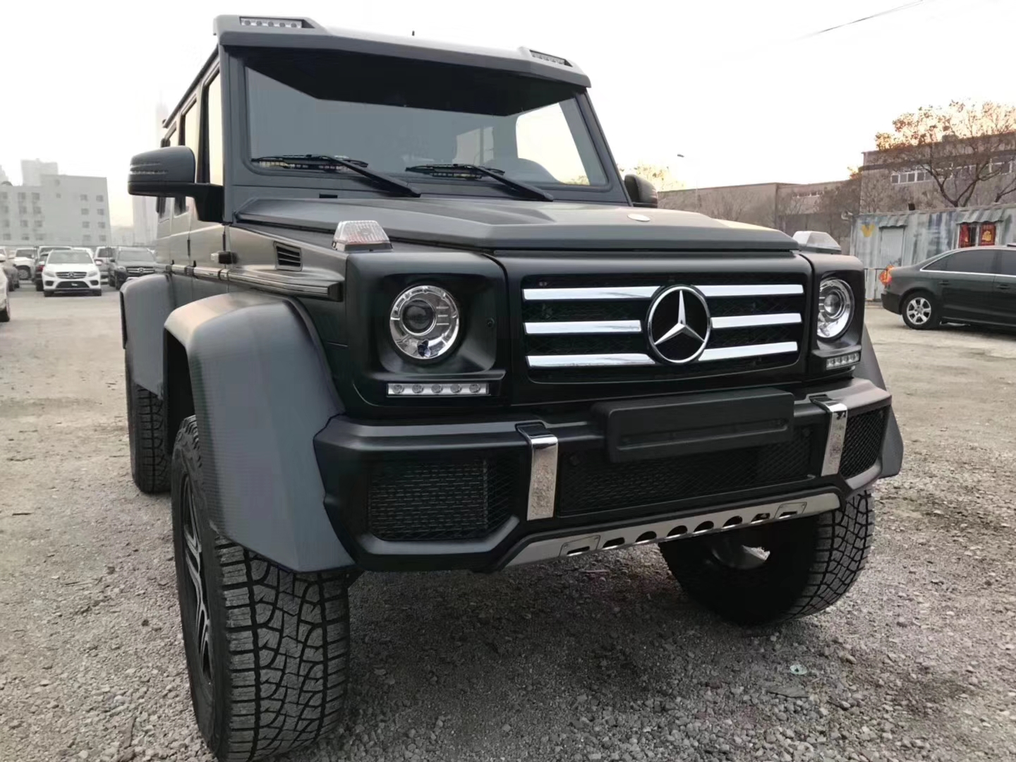 地表巨石强森奔驰g5004x4二次方强烈压迫你的视觉神经