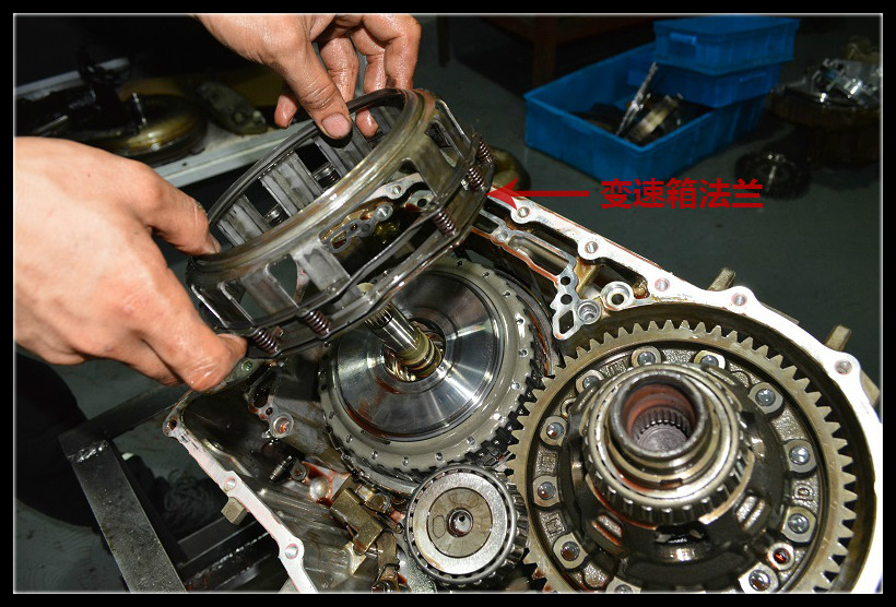 大众速腾6速手自一体变速箱打滑维修