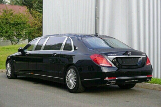 2018年世界最豪华的迈巴赫s600 l 加长款