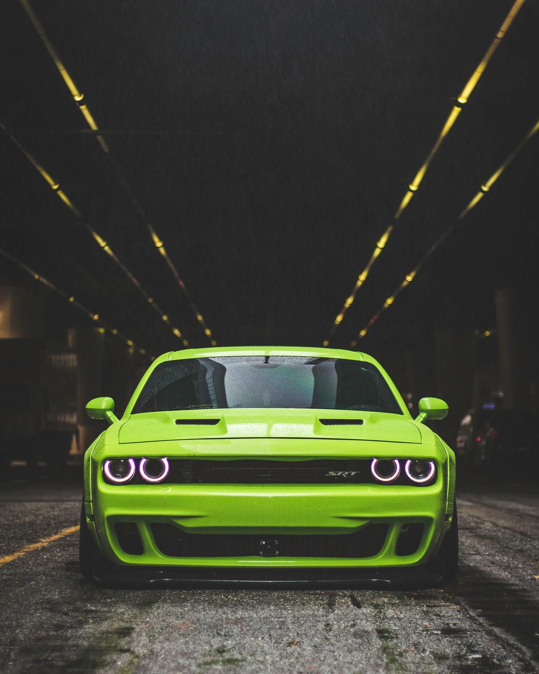 绿巨人道奇challengersrt8宽体改装