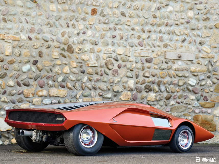 48年前的外星产物 蓝旗亚stratos zero概念车