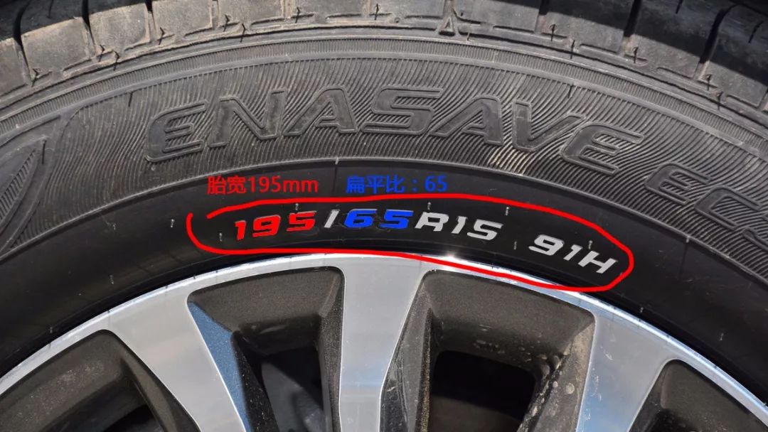 细数轮胎上的那一小段神奇的数字