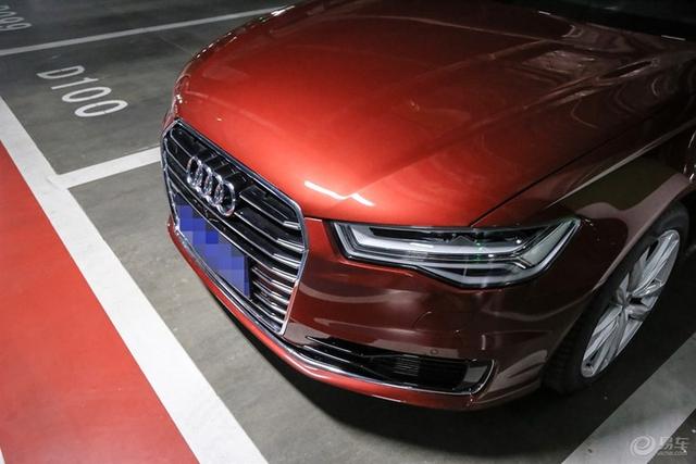 提车斗牛士红奥迪a6l,心里美滋滋,青春还得再火一把