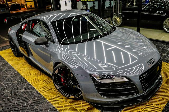 全车施工 水泥灰车身改色膜