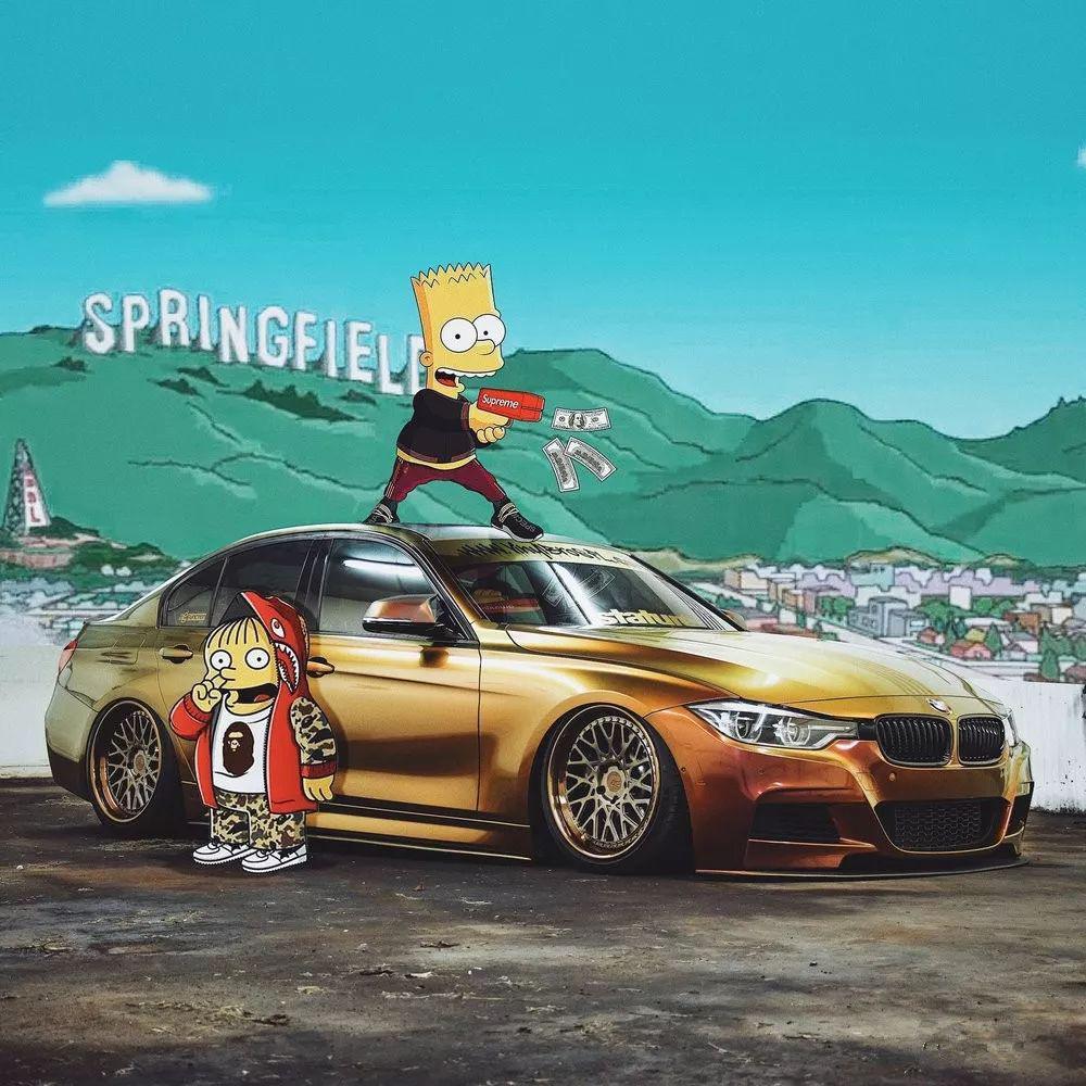 将改装车与经典动漫人物融合,这样的组合能否俘获你的芳心?