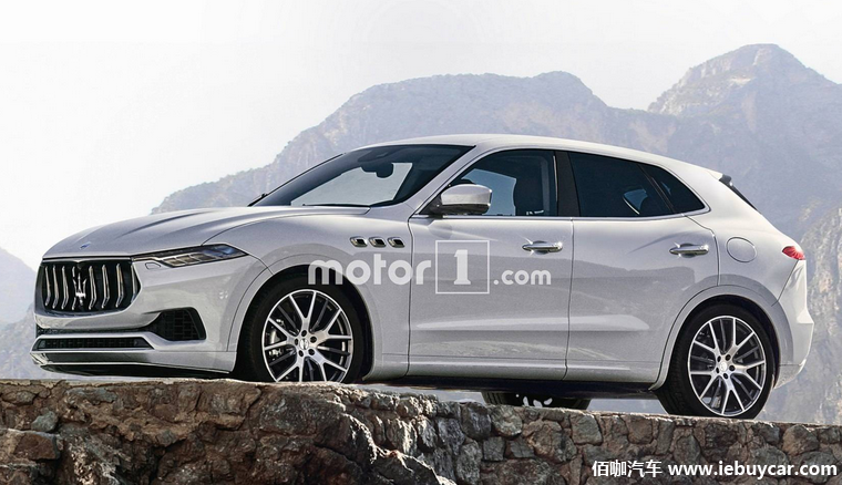 玛莎拉蒂小型suv假想图定位将低于levante