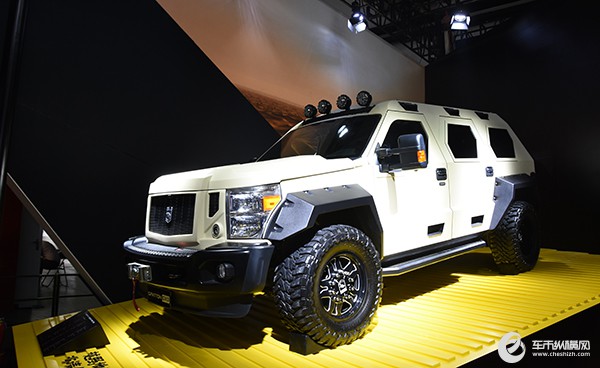 装甲车乔治61巴顿霸气亮相长春汽博会