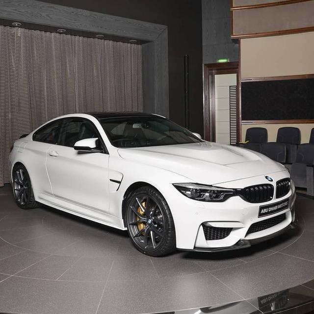 宝马m4cs推alpine白特别版限量中的限量