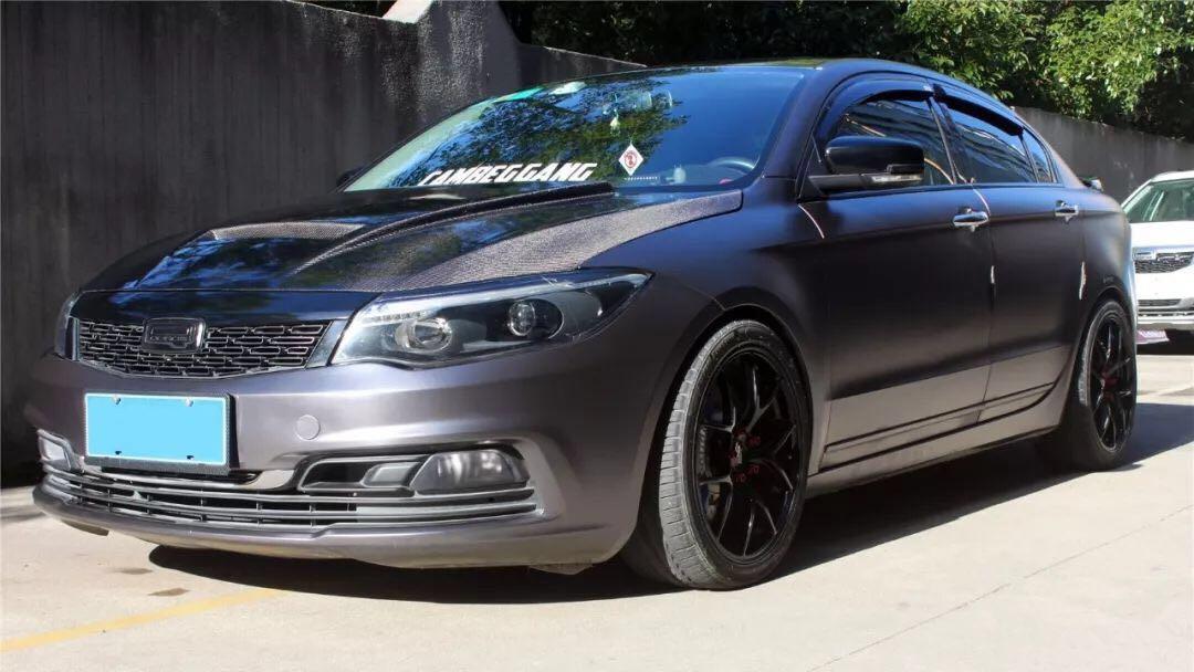 超级冷门的车型也有改装案例这辆观致3有点竞技的感觉