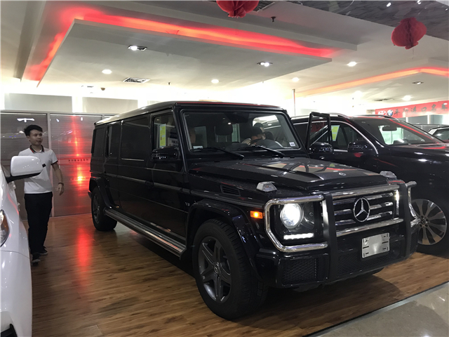 2018款奔驰g500加长版598米带你体验不一样大g