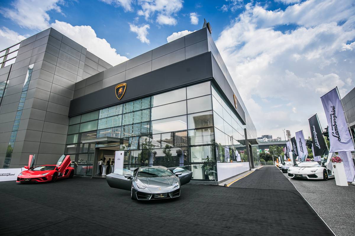 兰博基尼杭州全新展厅盛大开业