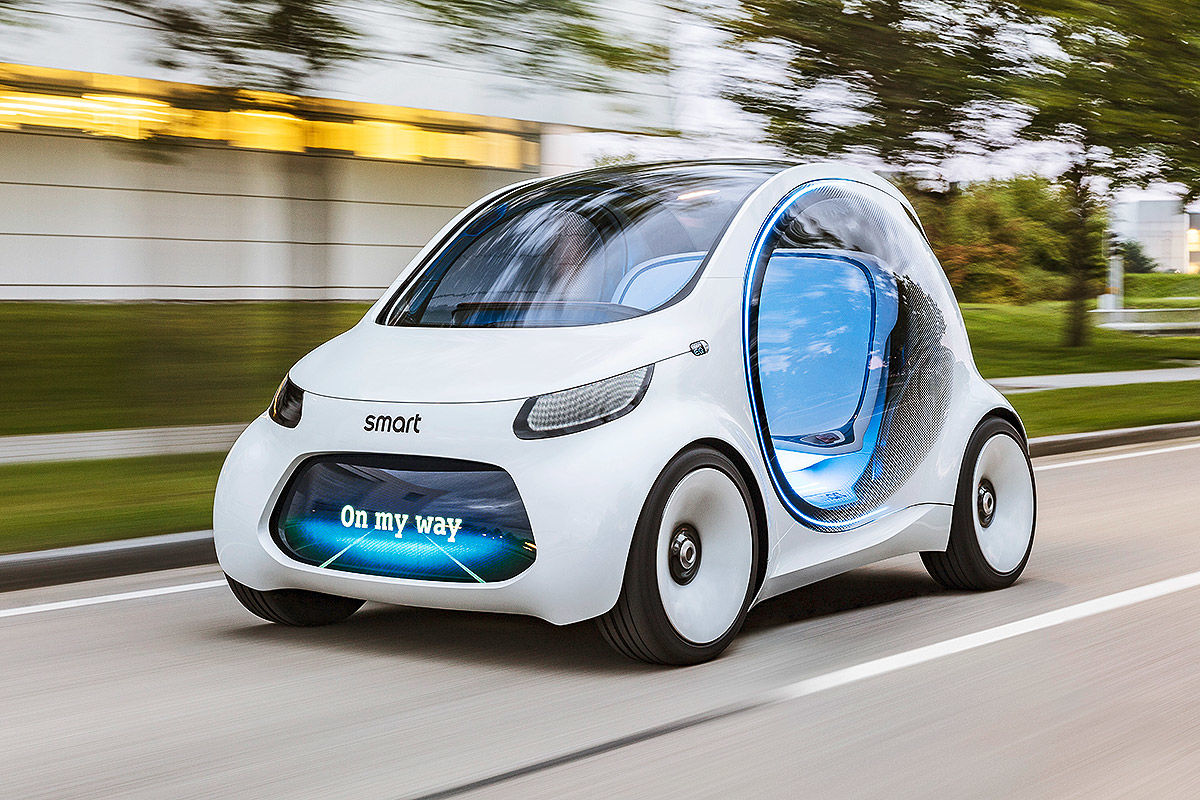 全新smart假想图外形非常可爱