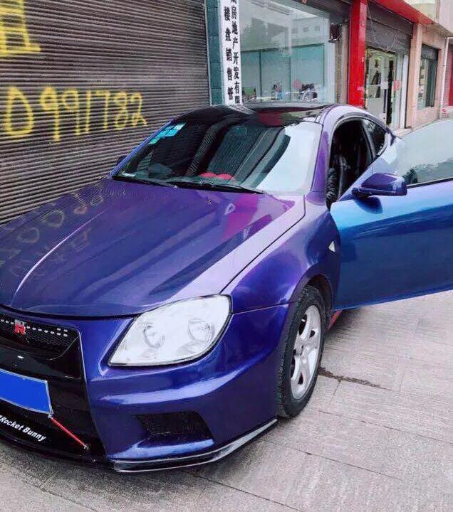 两万的国产跑车改成宝马m4的效果,这辆中华酷宝真是逆天了!