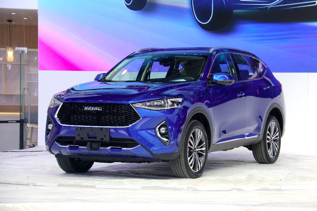 2018成都车展探馆 展台实拍哈弗f7