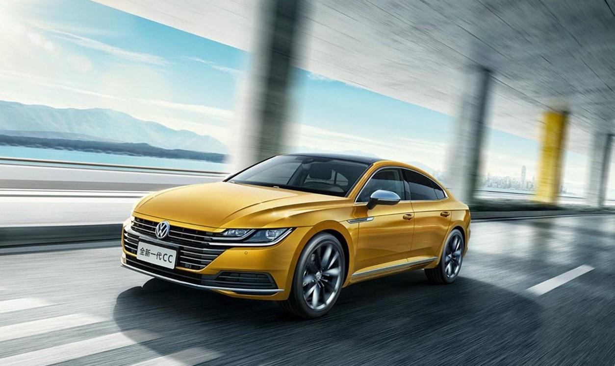 轿跑车身一汽大众全新一代cc售25283098万元