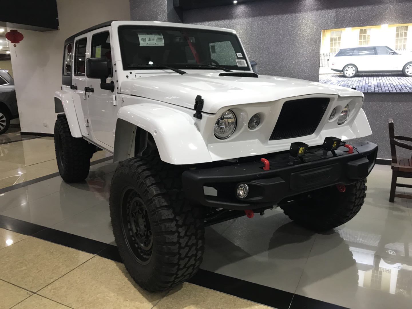 全新一代复古版牧马人 国外整车进口复古升高底盘