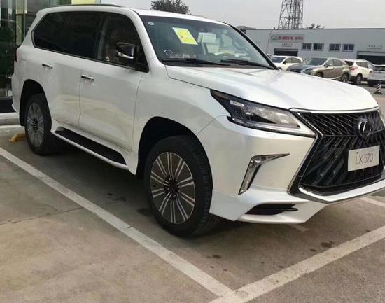 2018款雷克沙斯lx570巅峰限量版凌志的顶梁柱
