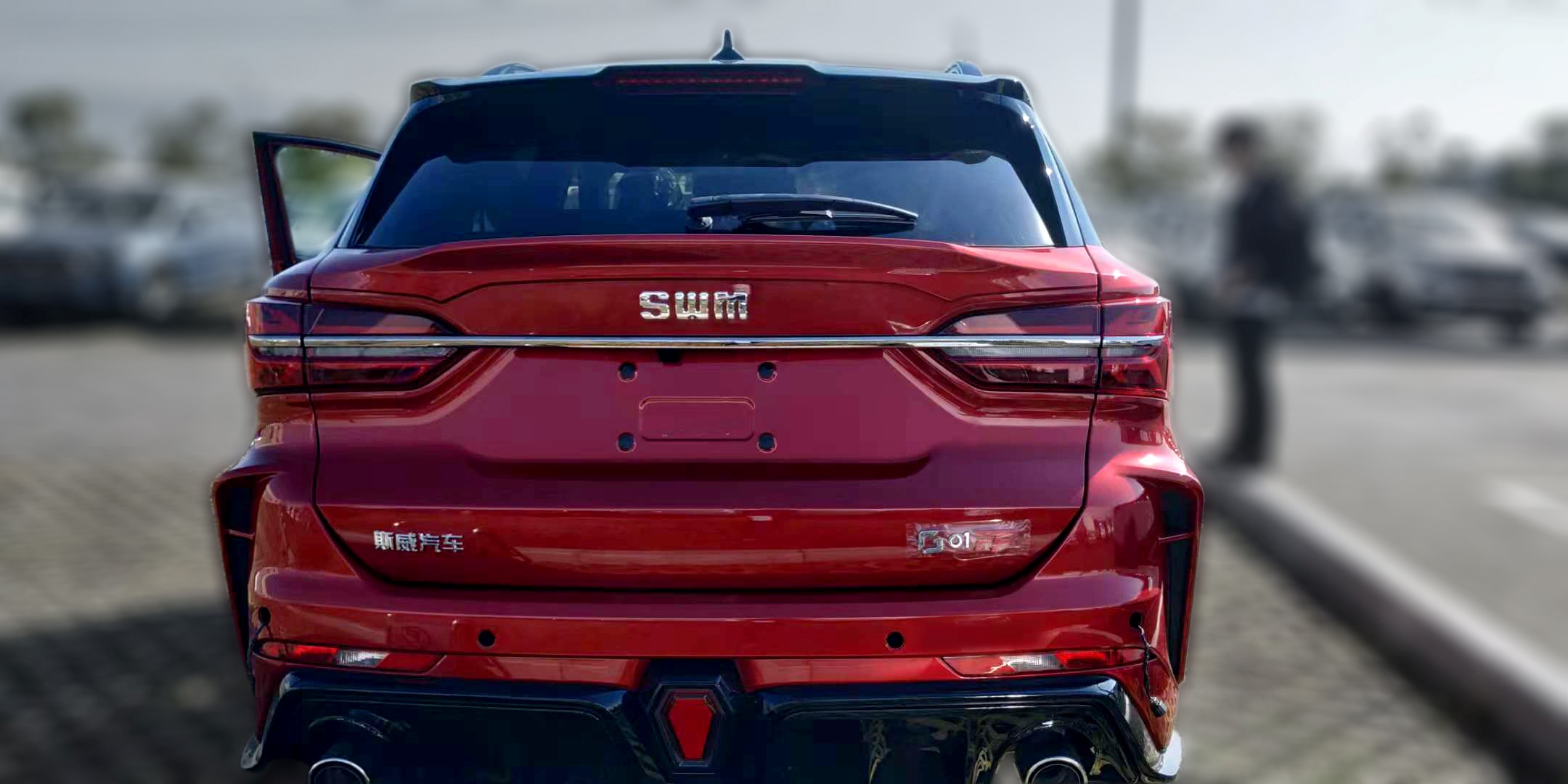 斯威汽车也玩原厂改装,斯威g01 f版终亮相_易车