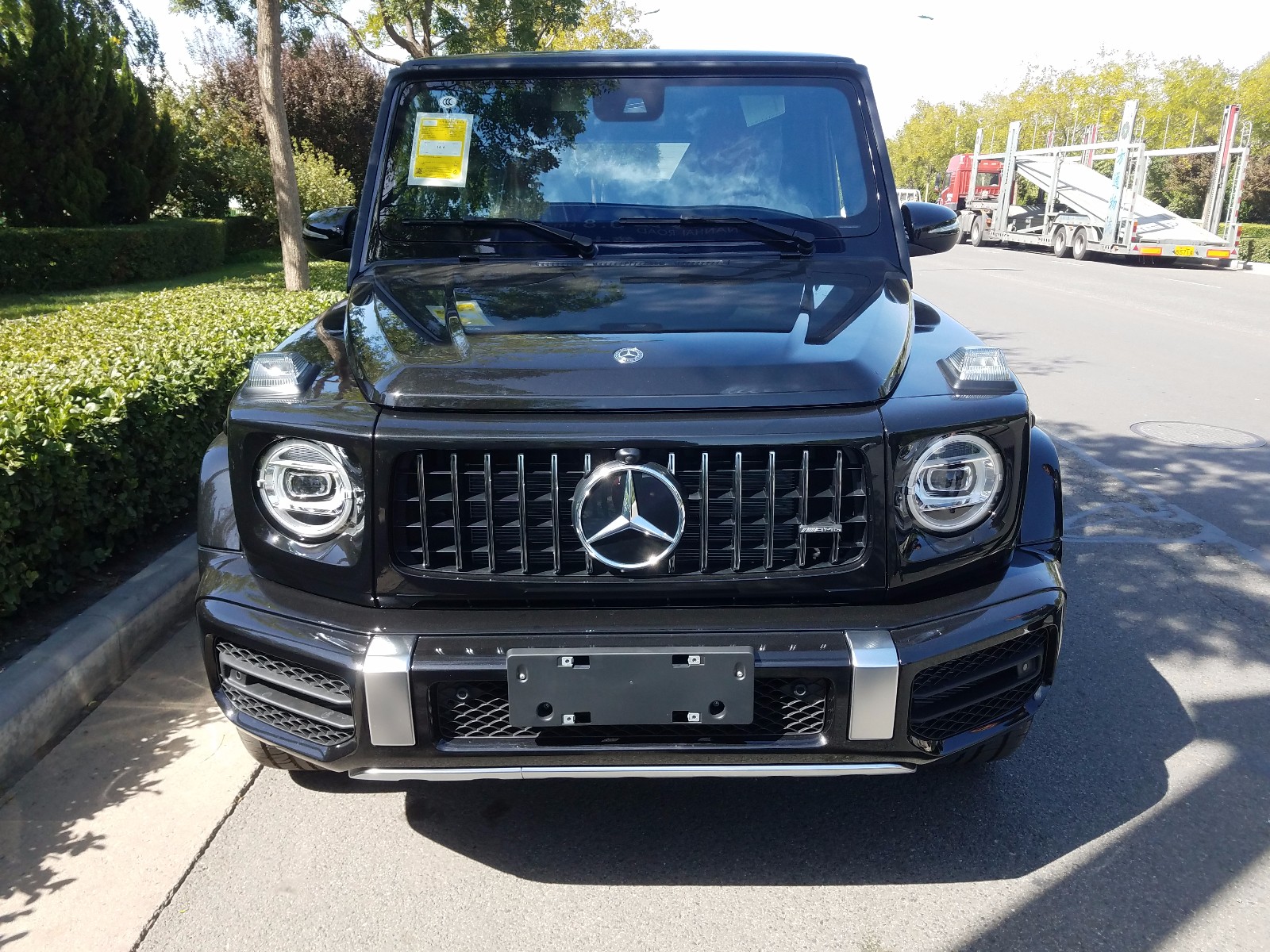 19款奔驰g500走起了豪华路线更加注重生活的享受