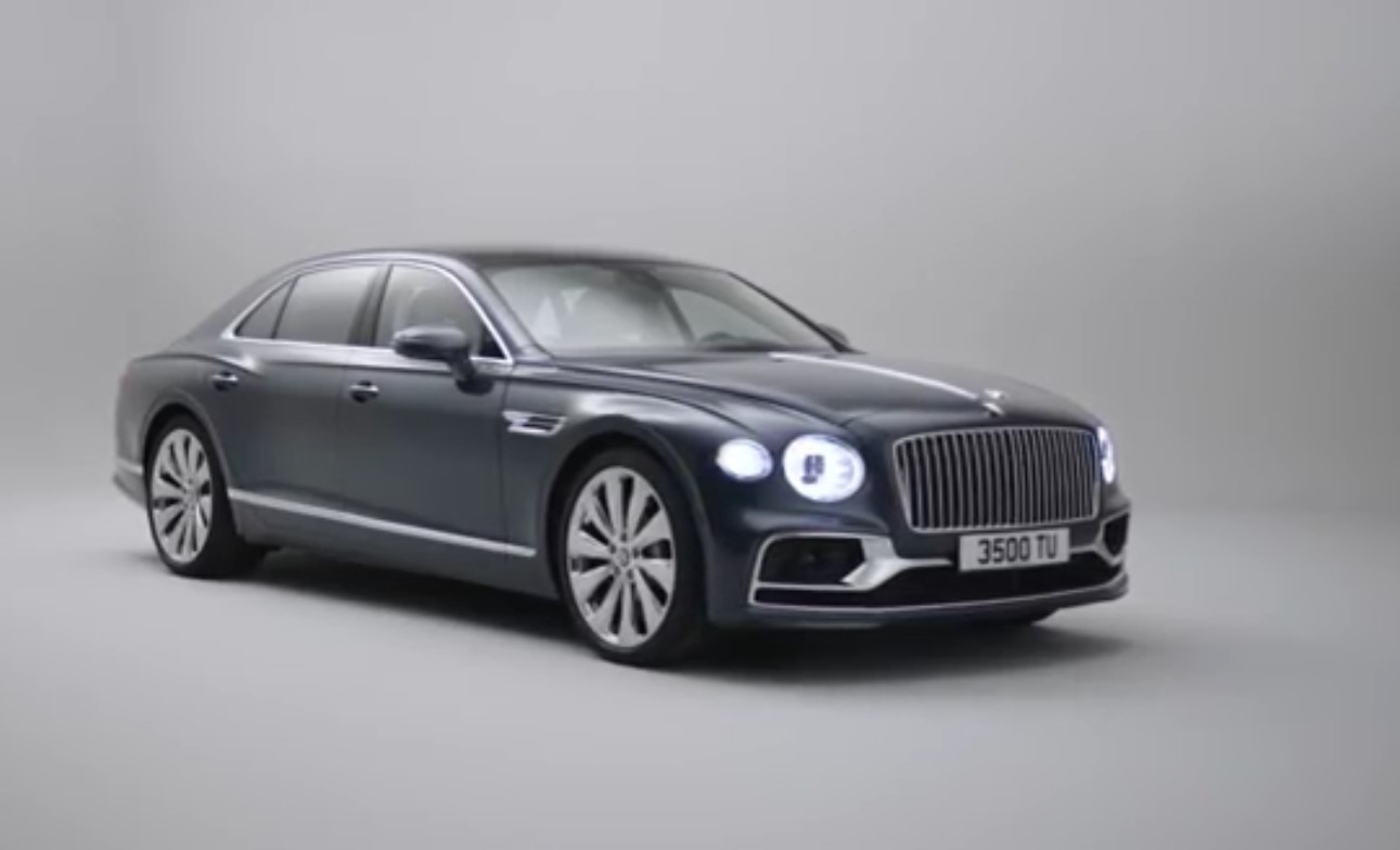 宾利2020款飞驰豪华旅行跑车实拍