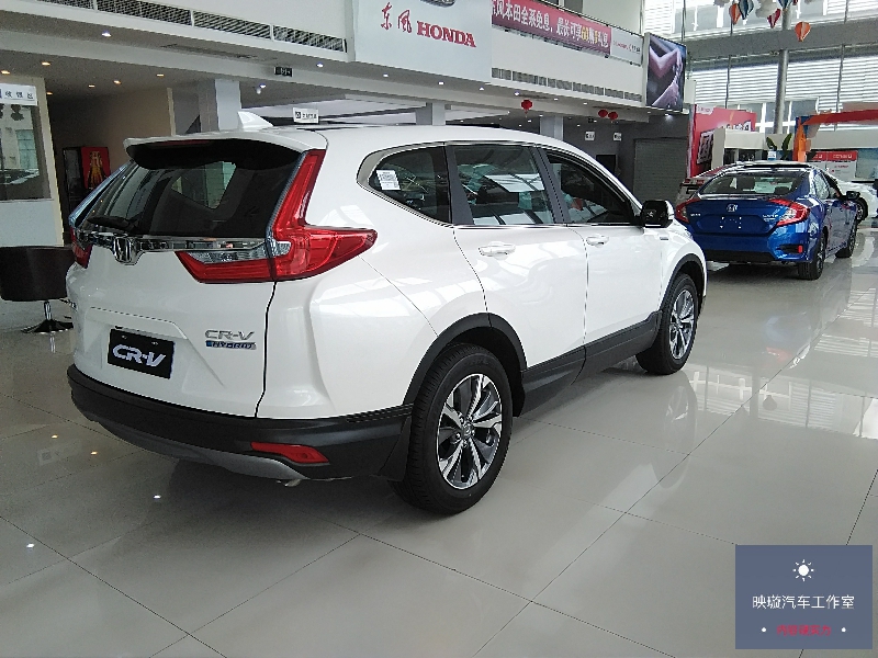 2019款本田crv混动版实拍