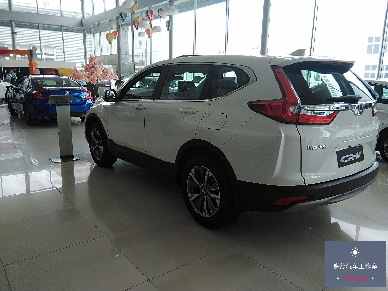 2019款本田crv混动版实拍