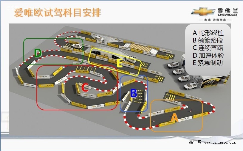 爱唯欧试驾活动内容及科目安排
