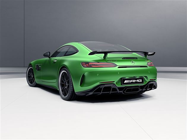 全新梅赛德斯-amg gt r发布 来自纽北的绿色猛兽