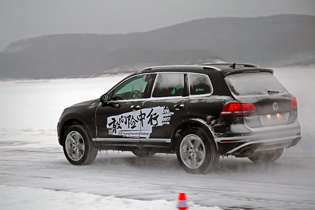 越野/漂移面面俱全 2018途锐极致冰雪训练营