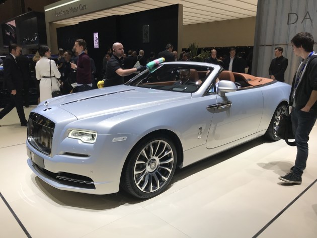 2018日内瓦车展劳斯莱斯耀影aerocowling特别版