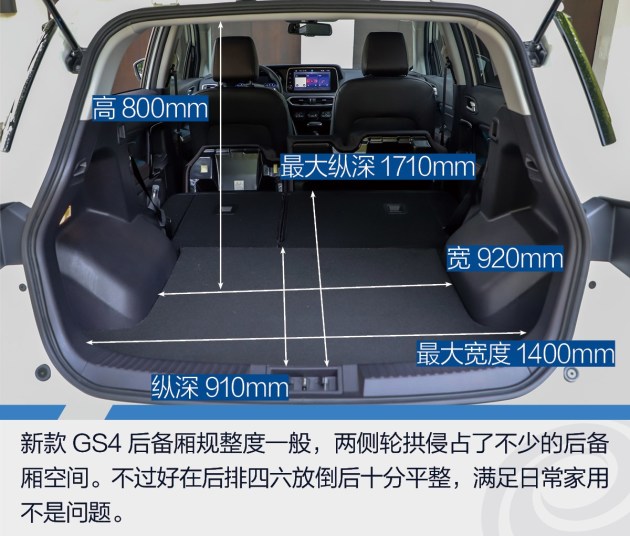 抢先试驾新款广汽传祺gs4颜值提升品质升级
