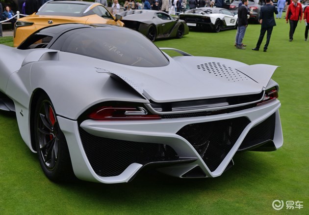 2018圆石滩车展美系超跑ssctuatara亮相极速快过威航
