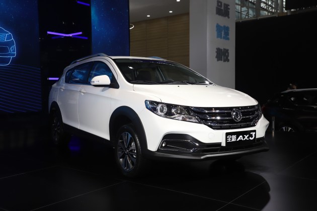 2018广州车展:东风风神新款ax3正式上市售6.39-8.19万元
