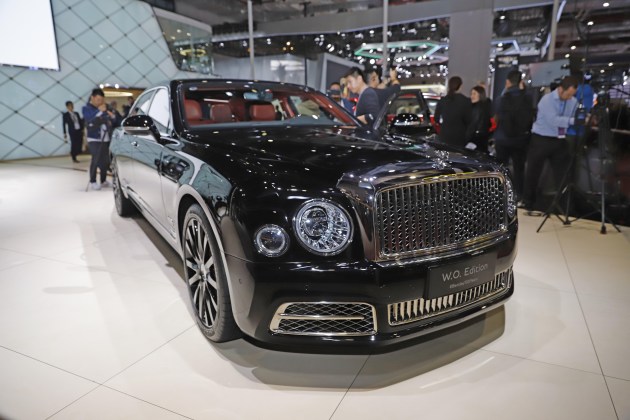 宾利慕尚创始人典藏版亮相历史的积淀全球限量100台