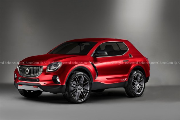 吉利smart合作后首款纯电车型竟然是SUV_易车
