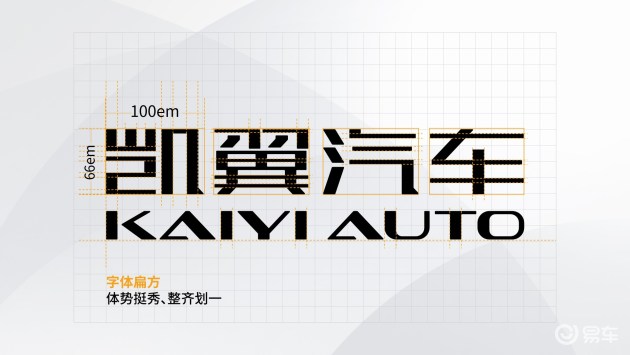 凯翼汽车升级品牌视觉形象采用全新专属字体 凯翼体 易车