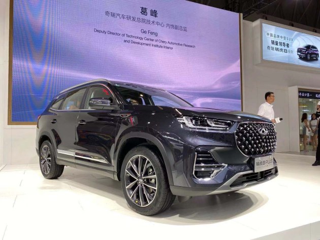 奇瑞瑞虎8 plus六座版上市 售14.59-15.29万元