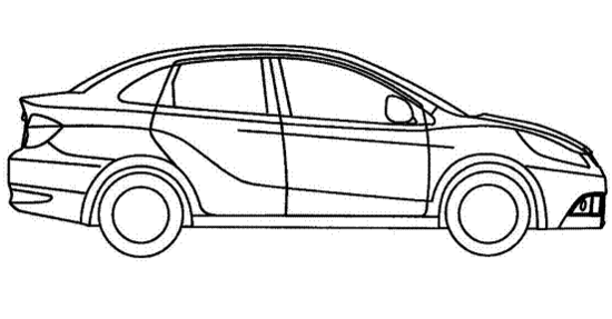 易车 正文  由于侧面违章非常严实,整个c柱粗看是一整块式设计,但是