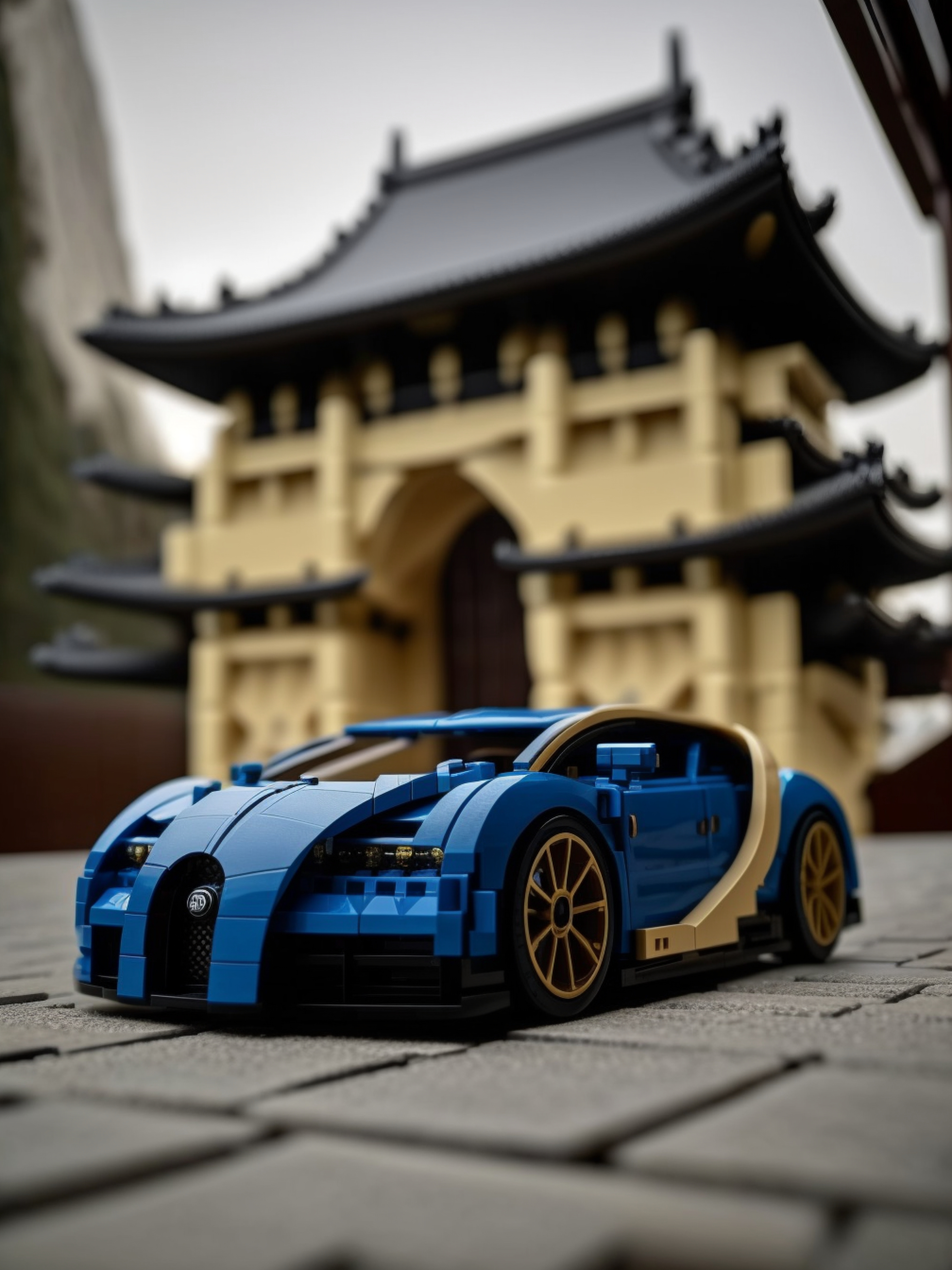 乐高版布加迪chiron